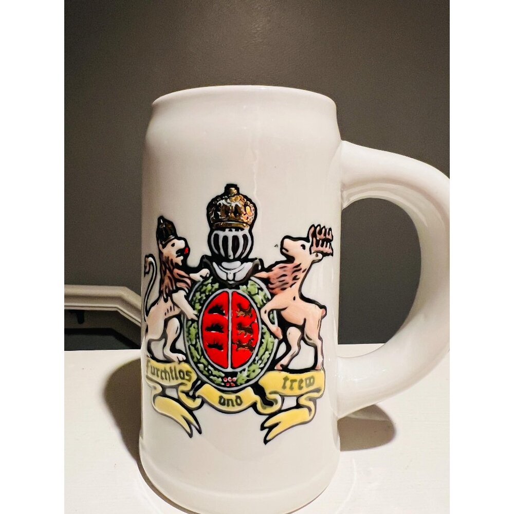 Vintage German Beer Stein – 1972 Cannstatter Volksfest-Verein 100th Anniversary